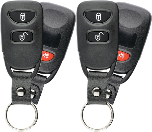 KeylessOption Keyless Entry Remote Control Car Key Fob Alarm for Hyundai Accent 2014-2017 TQ8-RKE-4F14 (Pack of 2)...
