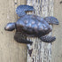 Sea Turtles, Beach Metal Art, Set of 2, Nautical Wall Hanging Figurines Home Decoration, Under the Sea Marine Life Animals, Handmade in Haiti 6 x ...