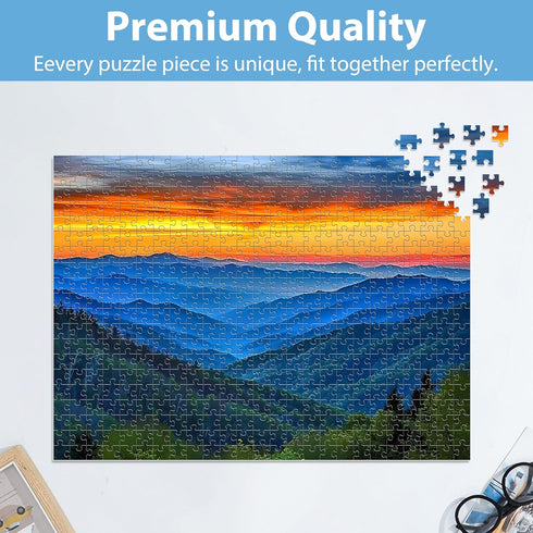 Jigsaw Puzzles 500 Pieces for Adults Puzzle Landscape Challenging Puzzle for Kids Teens Elderly Natural Scene Hard Puzzles Great Gift for Boys Gir...