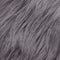 4 Pieces Faux Fox Fur Square Fabric Shaggy Fur Patches Fabric Cuts Chair Cover Seat Cushion Pad for DIY Craft(Gray)...