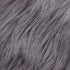 4 Pieces Faux Fox Fur Square Fabric Shaggy Fur Patches Fabric Cuts Chair Cover Seat Cushion Pad for DIY Craft(Gray)...