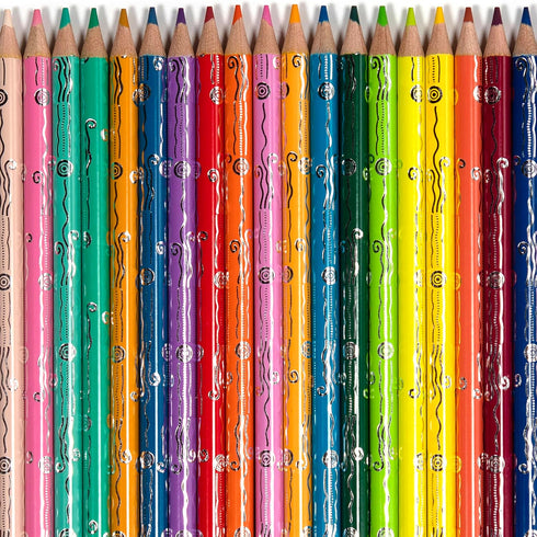 eeBoo Piece & Love: Tidepool Watercolor Pencils - 24 Count - Adults Artist Quality Pencils, Arts & Crafts...
