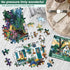 500 Pieces Jigsaw Puzzles for Adults–Spring Garden Patio Puzzle for Adults Children Elderly–Recycled Paper Puzzle 500 Pieces–Glossy, Sturdy Pieces...