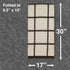 All-Clad Checked Kitchen Towel: Highly Absorbent, Super Soft Long Lasting - 100% Cotton, 17"x30" Tea Towel for Cleaning & Drying Dishes, Pans, Gla...