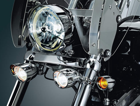 Kuryakyn 4019 Motorcycle Lighting Hardware Component: P-Clamp with 5/16" Mounting Hole, Universal Fit for 1-3/8" or 1-1/2" Diameter Engine Guards/...