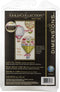Dimensions Gold Petite Counted Cross Stitch Kit 'Let's Fly Away' Hot Air Balloon Pattern, 18 Count Ivory Aida Cloth, 4'' x 8''...