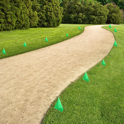 Marking 50 Pack Flags Yard Flags 12 x 2.5 x 3.5 Inch Marker Flags for Lawn Yard Flags Landscape Flgs Survey Flags, Sprinkler Flags, Irrigation Fla...