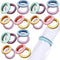 24-Piece Yarn Wrap Napkin Ring - Decorative Napkin Rings,Bulk Napkins - Modern Table Décor for Every Occasion - Wedding Holidays Dinners Party Eve...