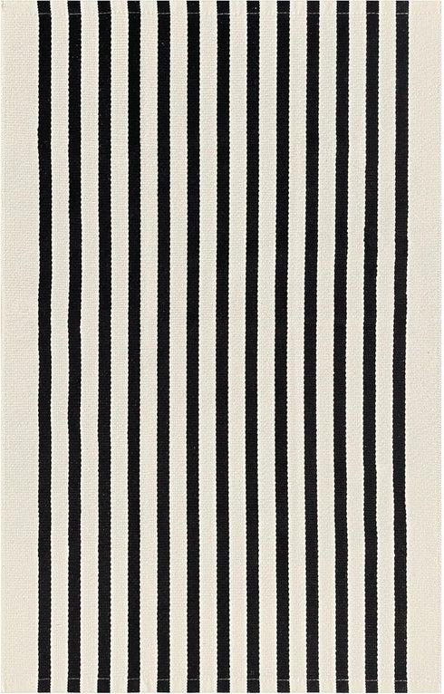 KILOCOCO Beige Striped Rug 2.3'x3.6' Indoor Outdoor Rugs Front Door Mat Hand Woven Cotton Washable Striped Layered Doormats for Front Porch/Kitche...