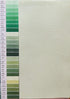 12" x 59" 14CT Counted Cotton Aida Cloth Cross Stitch Fabric (Light Green)...