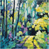 Galison Painted Path – Clair Bremner 500 Piece Puzzle Featuring Greenery Spread Over A Forest Path...