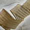White and Gold Ribbon - Gold Wired Ribbon Garland 10 Yards Tree 1.5" Wide Mesh Tree Organza Holiday Garland Wired...