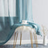 HLC.ME Lauren Semi Sheer Light Filtering Transparent Pocket Top & Back Tab Lightweight Floor Length Window Curtains Drapery Panels Bedroom & Livin...