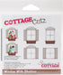 CottageCutz CC-357 Dies-Window W/Shutters 2.4 inches to 3.8 inches , White...