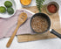 Talisman Designs Laser Etched Beechwood Slotted cooking-spoons, Decorative Wooden Utensils...