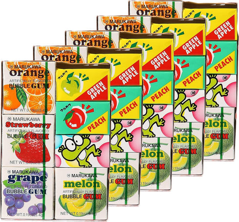 Marukawa 7 Pack Bubble Gum 1.29oz (5 Pack)...