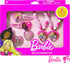 LUV HER Barbie Accessories for Girls 6 Piece Toy Jewelry Box Set with 2 Rings, 2 Bead Bracelets, and Snap Hair Clips Ages 3+...