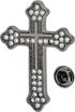 Cross Brooch Tie Pins for Men Women Shirt Lapel Pin Brooch Suit Accessories...