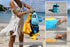Eco-Beach Blanket 84"x80" Large, Recycled Lightweight Material, Sand Free Water Resistant Sandproof, Oversized Portable Picnic Mat for Outdoors Ca...