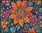 Posterizer 1 pcs- psychedelic funky hippie colorful flowers 2-Fantasy & Fiction Art-Retro Art- Living Room Bedroom Decor- unframed wall art...