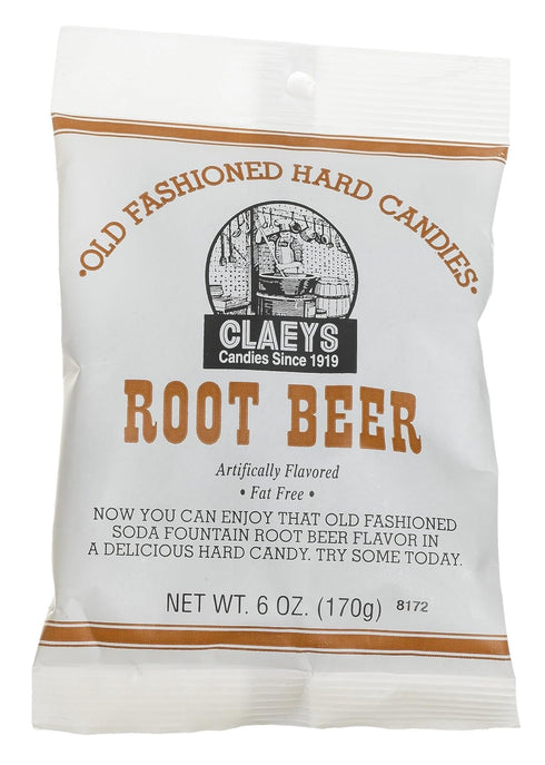 Claey's, Old Fashioned Hard Candy Root Beer, 6 oz...