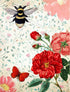 Bees & Birds Mulberry Rice Paper, 8 x 10.5 inch - 6 x Different Printed Mulberry Paper Images 30gsm Visible Fibres for Decoupage Crafts Mixed Medi...