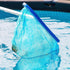 Pool Skimmer - Pool Net, Pool Skimmer Net with Solid Plastic Frame, Skimmer Net with Fine Mesh...