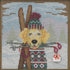 Mill Hill Ski Dog Beaded Counted Cross Stitch Kit Buttons & Beads 2022 Winter Series MH142234...
