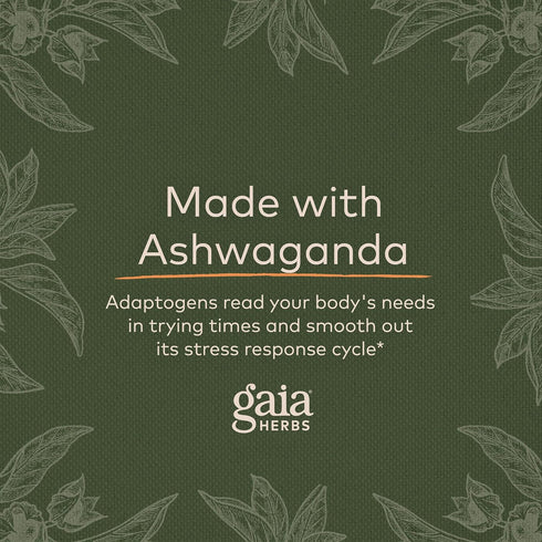 Gaia Herbs SleepThru - Natural Sleep Support Supplement with Organic Ashwagandha Root, Organic Magnolia Bark, Passionflower, and Jujube Date - 60 ...