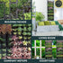 Fence Planters Wall Planters for Outdoors Plants Vertical Planter Balcony Planter Vertical Garden Wall Pocket Planter Outdoor Wall Planter Fence G...
