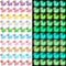 Luminous Glitter Tiny Ducks 100pcs Mini Little Resin Ducks Figures Glow in The Dark Ducks Animal to Hide Small Ducks Bulk for Dollhouse Micro Doll...