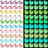 Luminous Glitter Tiny Ducks 100pcs Mini Little Resin Ducks Figures Glow in The Dark Ducks Animal to Hide Small Ducks Bulk for Dollhouse Micro Doll...