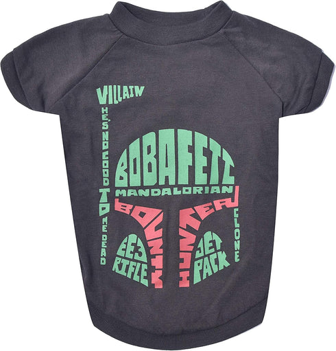 Star Wars for Pets Boba Fett Dog T Shirt | Star Wars Dog Shirt for Large Dogs | Large for Large Size Dog Breeds | Adorable Dog Clothing and Appare...