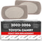 Speaker Grille Replacement Set, Left and Right Side - Compatible with 2002-2006 Toyota Camry - Rear Speaker Grille Cover, Beige - OEM 04007-521AA-...