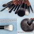 Travel Makeup Brush Set with Case, Mini Makeup Brushes Set for Powder, Foundation, Eyeshadow, Lip, Highlight, Blush & Concealer, 10 Pcs Travel Siz...