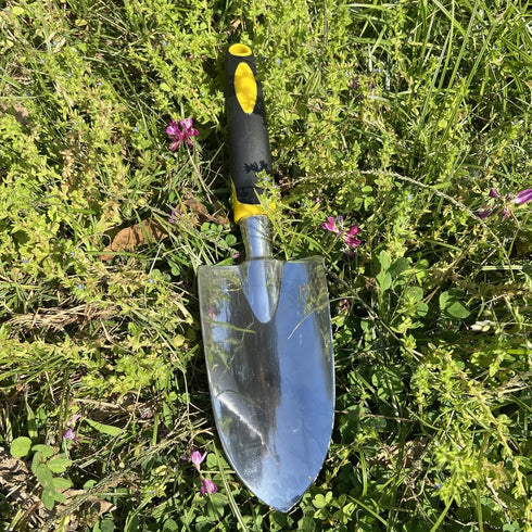 Hand Shovel for Gardening, Hand Trowel Potting Trowel Garden Tool, Cast Aluminum Heavy Duty Garden Hand Shovel Gardening Tool for Digging Planting...