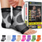Compression Socks for Plantar Fasciitis, Achilles Tendonitis, Arthritis Relief, Ankle Brace Compression Sleeve with Foot Arch Support, Ankle Wrap ...
