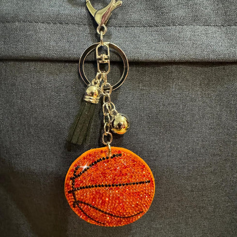 Popfizzy Rhinestone Keychains for Women and Girls, Bling Purse Charms, Birthday Gifts for Her, Backpack Key Chain, Bag Charms...