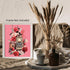 Posterizer 1 pcs-old timey radio-pink background collage-Abstract & Modern Art-Floral & Botanical Art-Gift for Art Lovers- UNFRAMED Wall Art...