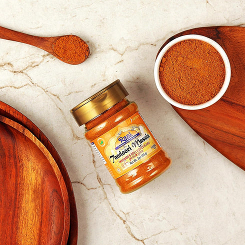 Rani Tandoori Masala (Natural, No Colors Added) Indian 11-Spice Blend 3oz (85g) PET Jar ~ Salt Free | Vegan | Gluten Friendly | NON-GMO | Kosher |...