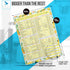 Air Fryer Magnetic Cheat Sheets, Multicooker Cheat Sheet Recipe Magnets, with Cooking Temperature, Time & Size Chart Conversion Measurement, Orang...