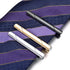 Roctee Men's Tie Clips, Neck Ties Necktie Tie Pins Clasp Tacks for Men with Gold Silver Black 3 Tone, Slim Tie Clip Accessories for Business Weddi...
