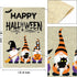 GROBRO7 6Pcs Easter Gnome Seasonal Garden Flag Set for Halloween Thanksgiving Christmas Unique Party Decoration Double Sided Print Burlap House Fl...