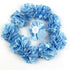 Worlds 10pc Boutique Lace Chiffon Fabric Flower Mesh Flowers 2" Inch (Blue)...