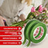 XFasten Wide Floral Tapes for Bouquet 1/2-Inch x 30 Yards - Dark Green (2-Pack) Bouquet Stem Wrap Tape for Florist – Waterproof Boutineer Tape for...