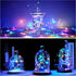 Fairy Lights Battery Operated Starry Firefly Silvery Wire String Lights 15 Pack 7.2ft 20 LED Jar Table Centerpiece for Wedding Christmas Halloween...