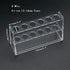Acrylic Test Tube Holder Rack for 10ml Centrifuge Tubes Clear?Holds 13-16mm Tubes (10ml, 6 Wells)...