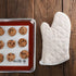 New Star Foodservice Oven Mitts with Extra Defense, up to 400F, Set of 2 (Tan (Terry Cloth), 13-Inch (Set of 2))...