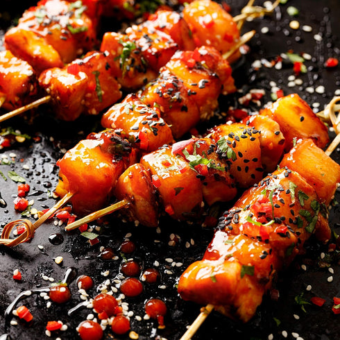 The Spice Lab Hawaiian Hula Rub - Brown Sugar, Sesame Ginger & Soy Sauce - Sweet Seasoning for Pork Chops, Stir Fry Vegetables, Beef, Sesame Chick...