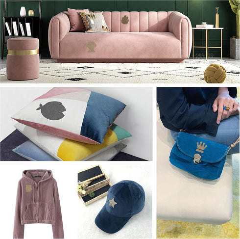 Azobur Sofa Fabric Repair Patch, 6 Piece Microfiber Patches, Self Adhesive Fabric Sofa Patch Repair Fabric, Luxurious Look, Quick Fix Sofa.(Gray)...